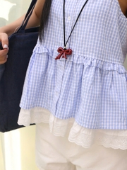 S3549 - S J ngắn túi sau thêu hoa