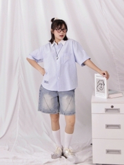 A28417 - A smi phối cổ thêu Litt