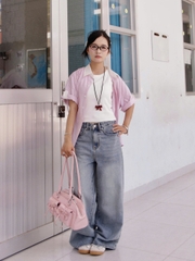 A28417 - A smi phối cổ thêu Litt