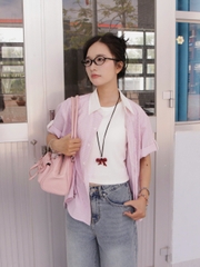 A28417 - A smi phối cổ thêu Litt