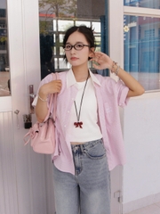 A28417 - A smi phối cổ thêu Litt