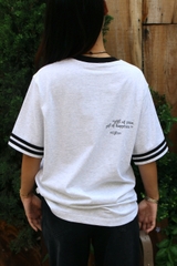 A28415 - A thun rộng tay phối 2 sọc thêu W