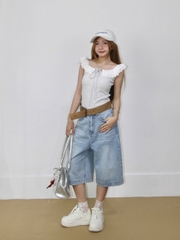 S3574 - Short jean lửng