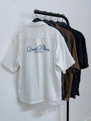 A28896 - A smi sọc nam TN lệch tà 1 túi thêu Quiet