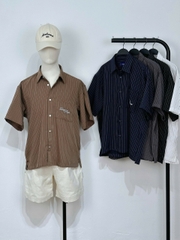 A28896 - A smi sọc nam TN lệch tà 1 túi thêu Quiet