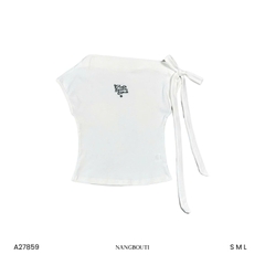 A27859 - Áo trễ vai kèm dây rời