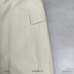 Q8458 - Q kaki cargo túi hộp