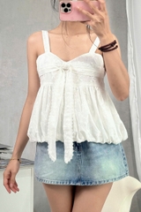 A29577 - A SN xô thêu phối bèo lai