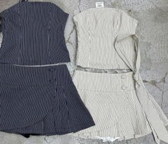 SE2010 - SE 3 món áo cúp ngực kèm dây rời kèm váy ngắn