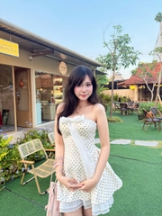 D6255-	D cúp ngực đính nơ 2503