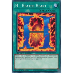 [ Bài Yugioh Chính Hãng ] H - Heated Heart - SGX2-ENA13 - Common 1st Edition