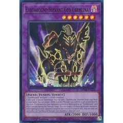 [ Bài Yugioh Chính Hãng ] Earthbound Servant Geo Gremlina - MP24-EN238 - Ultra Rare 1st Edition
