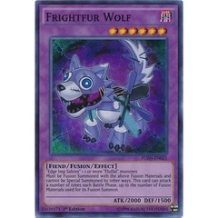 [ Bài Yugioh Chính Hãng ] Frightfur Wolf - FUEN-EN021 - Super Rare 1st Edition