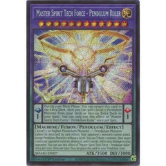 [ Bài Yugioh Chính Hãng ] Master Spirit Tech Force - Pendulum Ruler - MAMO-EN027 - Secret Rare
