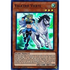 [ Bài Yugioh Chính Hãng ] Valkyrie Vierte - SAST-EN089 - Super Rare 1st Edition