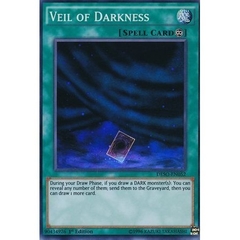 [ Bài Yugioh Chính Hãng ] Veil of Darkness - DESO-EN052 - Super Rare 1st Edition