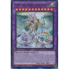 [ Bài Yugioh Chính Hãng ] Ultimate Crystal Rainbow Dragon Overdrive - SDCB-EN042 - Ultra Rare 1st Edition