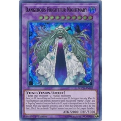 [ Bài Yugioh Chính Hãng ] Dangerous Frightfur Nightmary - DUOV-EN038 - Ultra Rare 1st Edition
