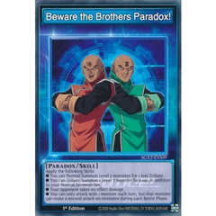 [ Bài Yugioh Chính Hãng ] Beware the Brothers Paradox! - SGX2-ENS09 - Common 1st Edition