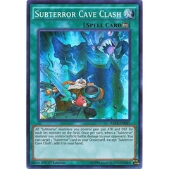 [ Bài Yugioh Chính Hãng ] Subterror Cave Clash - RATE-EN085 - Super Rare 1st Edition