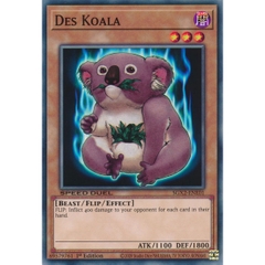 [ Bài Yugioh Chính Hãng ] Des Koala - SGX2-ENE01 - Common 1st Edition