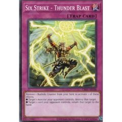 [ Bài Yugioh Chính Hãng ] CR05-AE148 Six Strike - Thunder Blast - Common