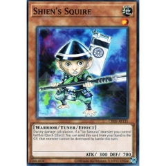 [ Bài Yugioh Chính Hãng ] CR05-AE131 Shien's Squire - Common