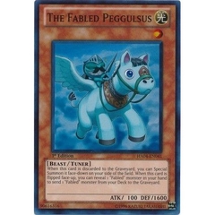 [ Bài Yugioh Chính Hãng ] The Fabled Peggulsus - HA04-EN041 - Super Rare 1st Edition