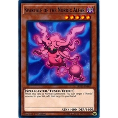 [ Bài Yugioh Chính Hãng ] Svartalf of the Nordic Alfar - LEHD-ENB07 - Common 1st Edition