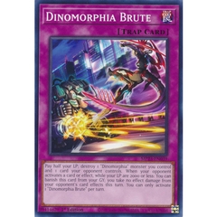 [ Bài Yugioh Chính Hãng ] Dinomorphia Brute - MP23-EN039 - Common 1st Edition