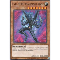 [ Bài Yugioh Chính Hãng ] CR06-AE005 Evil HERO Malicious Edge - Common