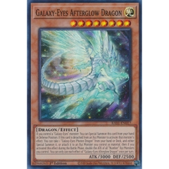 [ Bài Yugioh Chính Hãng ] Galaxy-Eyes Afterglow Dragon - RA01-EN017 - Super Rare
