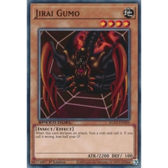 [ Bài Yugioh Chính Hãng ] Jirai Gumo - SGX2-END05 - Common 1st Edition