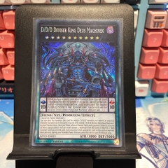 [ Bài Yugioh Chính Hãng ] D/D/D Deviser King Deus Machinex - MP23-EN023 - Prismatic Secret Rare 1st Edition
