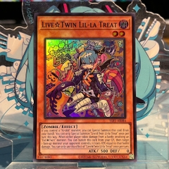 [ Bài Yugioh Chính Hãng ] SLF1-AE084 Live Twin Lil-la Treat - Super Rare
