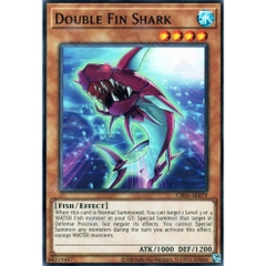 [ Bài Yugioh Chính Hãng ] CR05-AE079 Double Fin Shark - Common
