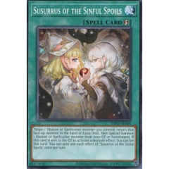 [ Bài Yugioh Chính Hãng ] INFO-AE060 Susurrus of the Sinful Spoils - Common