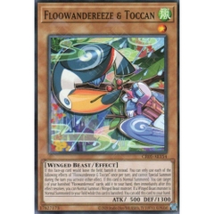 [ Bài Yugioh Chính Hãng ] CR05-AE154 Floowandereeze & Toccan - Common