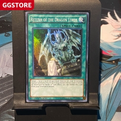 [ Bài Yugioh Chính Hãng ] Return of the Dragon Lords - SR02-EN025 - Super Rare 1st Edition