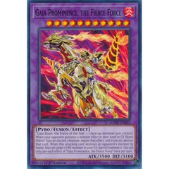 [ Bài Yugioh Chính Hãng ] Gaia Prominence, the Fierce Force - AGOV-EN033 - Common 1st Edition