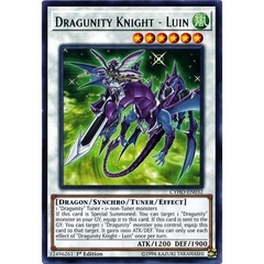 [ Bài Yugioh Chính Hãng ] Dragunity Knight - Luin - CYHO-EN032 - Rare 1st Edition