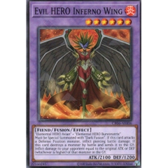 [ Bài Yugioh Chính Hãng ] CR06-AE006 Evil HERO Inferno Wing - Common
