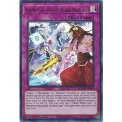 [ Bài Yugioh Chính Hãng ] Ghost Meets Girl - A Masterful Mayakashi Shiranui Saga - MAMA-EN015 Ultra Rare 1st Ed