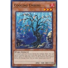 [ Bài Yugioh Chính Hãng ] Cooling Embers - LEDE-EN033 - Common 1st Edition