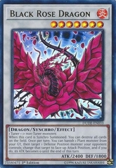 [ Bài Yugioh Chính Hãng ] Black Rose Dragon - DUDE-EN010 - Ultra Rare 1st Edition