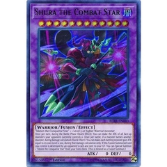 [ Bài Yugioh Chính Hãng ] Shura the Combat Star - BLRR-EN040 - Ultra Rare 1st Edition