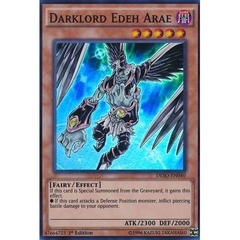 [ Bài Yugioh Chính Hãng ] Darklord Edeh Arae - DESO-EN040 - Super Rare 1st Edition