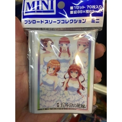 Bọc Bài Card Sleeve Gotoubun no Hanayome - Nhà Có Năm Nàng Dâu Size Mini cho Yu-Gi-Oh!, Cardfight Vanguard,...