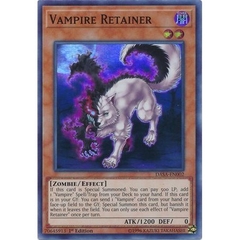 [ Bài Yugioh Chính Hãng ] Vampire Retainer - DASA-EN002 - Super Rare 1st Edition