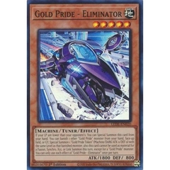 [ Bài Yugioh Chính Hãng ] Gold Pride - Eliminator - LEDE-EN020 - Super Rare 1st Edition